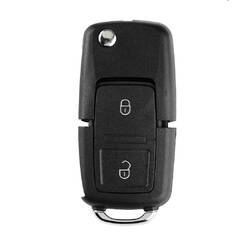 Xhorse VVDI Key Tool VVDI2 Wire Flip Remote Key 2 Buttons VW Type XKB528EN