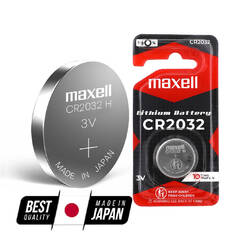 Maxell CR2032H Universal Battery Cell Card (1 Piece Packaging)