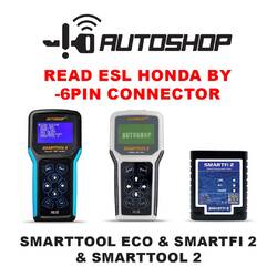 Autoshop Read ESLID from The Steering Lock Via 6-Pin Connector (XADV, FORZA 750, CBR1000RR, etc. From 2021 Onwards) FOR SMARTTOOL ECO & SMARTFI 2  & SMARTTOOL 2