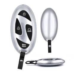 Chave remota inteligente original Hyundai Kona 2024 com 3+1 botões, 433MHz, código 95440-BE560