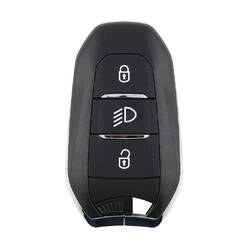 Peugeot Citroen Opel Smart Remote Key 3 Buttons Light 433MHz