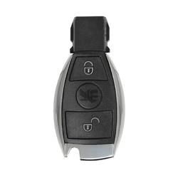 Mercedes Krom Kumandalı Anahtar Kabuk 2 Buton Modifiye