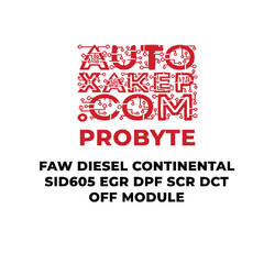 Module de désactivation du DPF, SCR et DCT EGR ProByte Faw Diesel Continental SID605