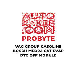 ProByte VAG Group Gasoline Bosch MED9.1 CAT EVAP DTC OFF Module