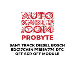 Module ProByte SANY TRACK Diesel Bosch EDC17CV54 P1158V774 DTC OFF SCR OFF