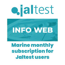 Jaltest 70604034 INFO Web. Abbonamento mensile nautico per utenti Jaltest