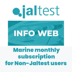 Jaltest 70604028 INFO Web. Abbonamento mensile Marine per utenti non Jaltest