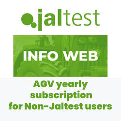 Jaltest 70604011 INFO Web. Abbonamento annuale AGV. Utenti non Jaltest