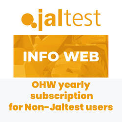 Jaltest 70604013 INFO Web. Abbonamento annuale OHW. Utenti non Jaltest