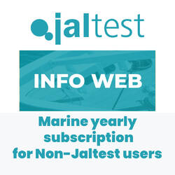 Jaltest 70604024 INFO Web. Abbonamento annuale per la nautica. Utenti non Jaltest