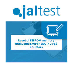 Jaltest JCS - 70810011 Reset della memoria EEPROM e dei contatori Deutz EMR4 - EDC17 CV52