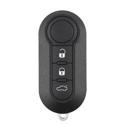 Fiat Flip Remote Key Shell 3 Buttons