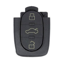 Audi Remote Key Shell 3 Buttons