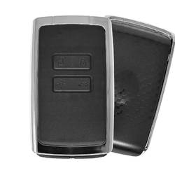 REN Megane4 Talisman Espace5 Akıllı Anahtar Kart Kabuğu 4 Düğme Siyah Renk