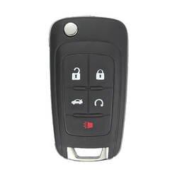 Mando Flip Chevrolet Camaro 4+1 Botones 433MHz