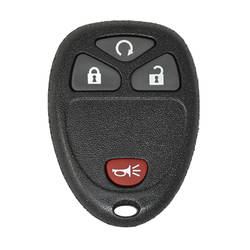 Chevrolet GMC 2008 Shell chiave remota 3 + 1 pulsante Tipo pulsante di avvio