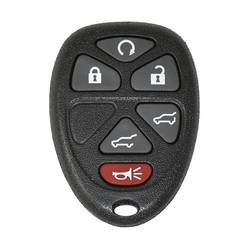 Guscio chiave telecomando Chevrolet GMC 2008 5+1 pulsanti con supporto batteria
