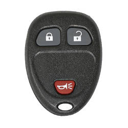 Guscio chiave telecomando Chevrolet GMC 2008 2+1 pulsanti senza supporto batteria