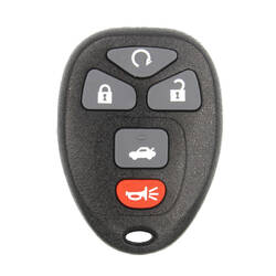 Control remoto 2011 2012 del mercado de accesorios de Chevrolet Malibu 5 botones 315MHz