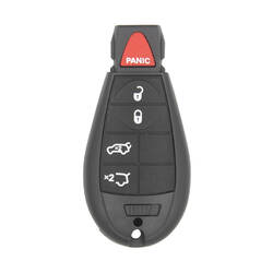 Jeep Dodge Chrysler Fobik Remote Key 4 + 1 Button 433MHz Trunk Button Type FCC ID: M3N5WY783X / IYZ-C01C