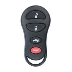 Guscio chiave telecomando Jeep Chrysler 4 pulsanti
