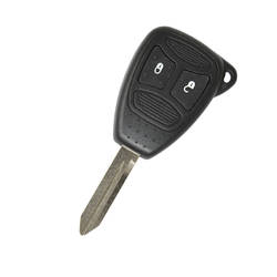 Chrysler Jeep Dodge Chiave remota Shell 2 pulsanti Tipo pulsante grande