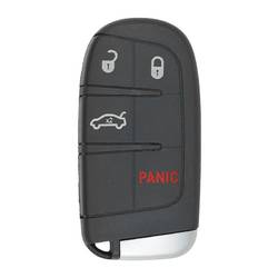 Chrysler Jeep Dodge Smart Remote Key Shell 3+1 pulsanti