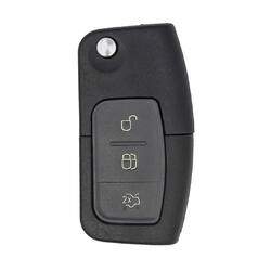 Ford Flip Remote Key Shell 3 Buttons FO21 Blade