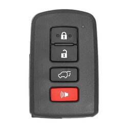 Toyota Land Cruiser 2016-2017 Control remoto de llave inteligente genuino 433MHz 89904-60E40