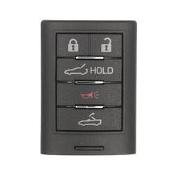 Llave remota inteligente original Chevrolet Corvette 2014-2019 4+1 botones 433 MHz 23465954