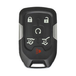 Shell chiave remota intelligente Chevrolet GMC 2016 5 + 1 pulsante