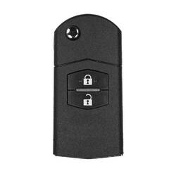 Keydiy KD chiave telecomando universale flip 2 pulsanti Mazda tipo B14-2