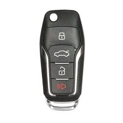 Keydiy KD Flip Universal Remote Key Type 3+1 Buttons Ford Type B12-4
