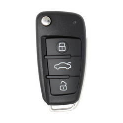 XHORSE VVDI Key Tool VVDI2 Remote Key 3 Buttons Audi A6L Q7 Style XKA600EN