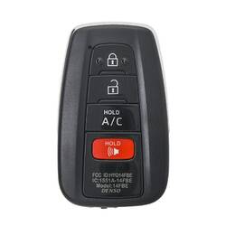 Toyota Prius Prime 2017 Control remoto con llave inteligente genuina 4 botones 315 MHz 89904-47460 / 89904-47790