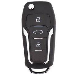 KeyDiy KD Universal Flip Remote Key 3 Botones Ford Tipo NB12-3