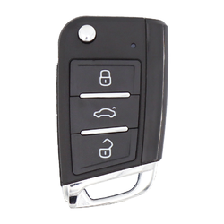 KeyDiy KD Universal Flip Remote Key 3 Botones VW MQB Tipo NB15