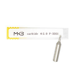 Material de carburo de fresa de extremo 2,0 mm φ2,0x6,0xD6x30