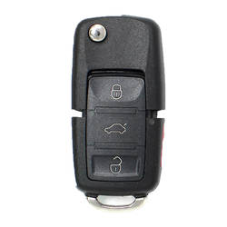 Keydiy KD Universal Flip Remote Key 3+1 Botones Volkswagen Tipo B01-3+1