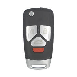 Keydiy KD Universal Flip Remote 3+1 Botones Audi Tipo NB27-3+1 PCF