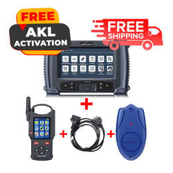 Lonsdor K518ISE Key Programmer & KH100+ Remote Key Programmer & LKE Smart Key Emulator & JCD-1 & JCD-2 Cable Set for Chrysler Jeep Dodge