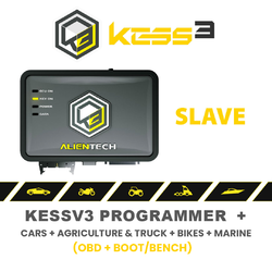 Alientech KESS3 Slave Full CARS + AGRICULTURE & TRUCK + BIKES + MARINE ( OBD-Bench-Boot )