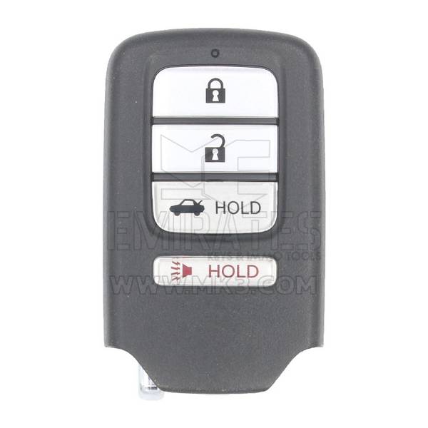 Honda Accord 2018-2020 Original Smart Remote Key HITAG 128-bit AES 4 Buttons 433Mhz 72147-TVA-A1