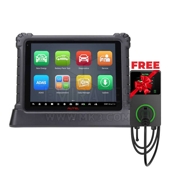 Autel MaxiSYS Ultra EV Tablet Diagnostic Tool + FREE Autel MaxiCharger AC Wallbox EU AC W22 Bundle