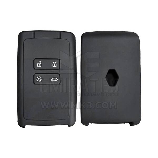 REN Megane4 Talisman Akıllı Kart Anahtarı 4 Düğme İçin Silikon Kılıf