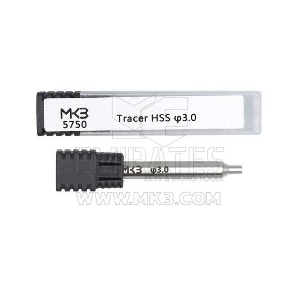 Tracer Point TH7030 HSS φ3.0xφ6x45 para máquina de llaves mecánica vertical