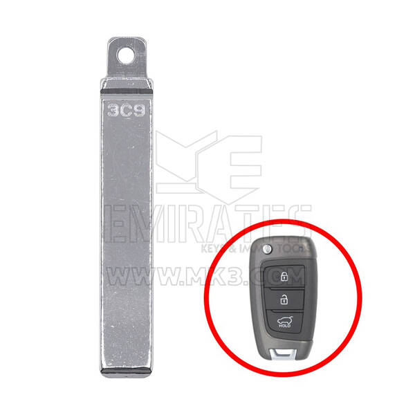 Hyundai Genuine Flip Remote Key Blade 81996-G8000