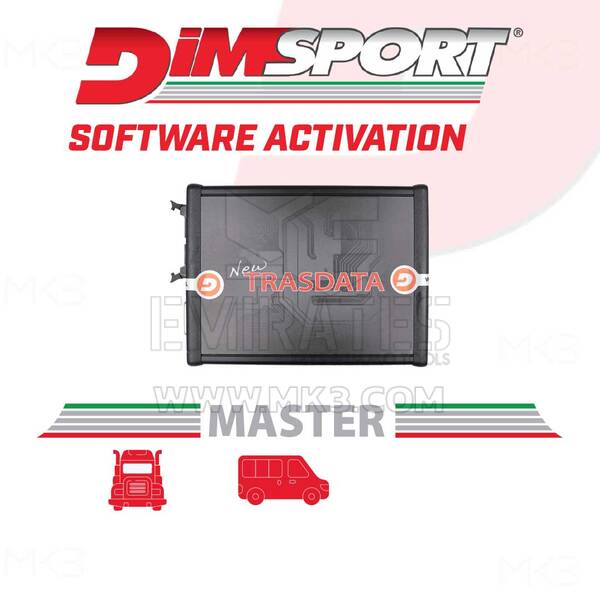 Dimsport - NEW TRASDATA MASTER - TRUCK, BUS & LIGHT COMMERCIAL VEHICLE (AV34NT001T) Activation