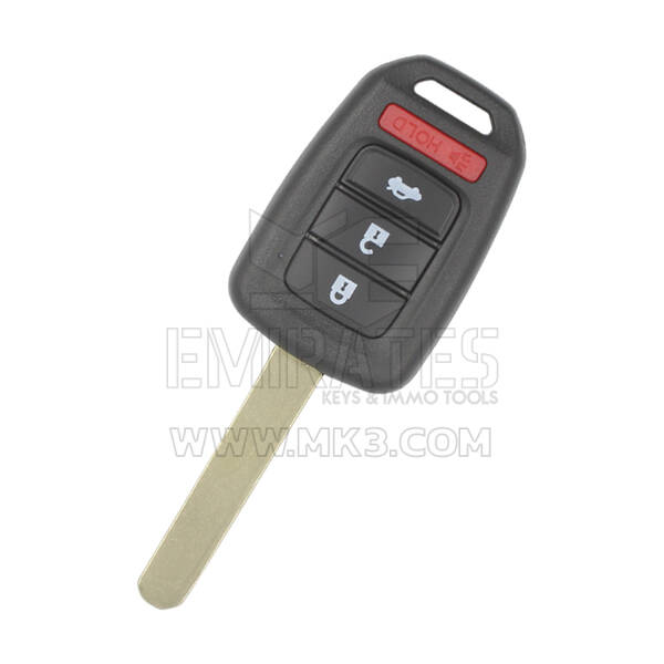 Clé télécommande 4 boutons pour Honda CR-V 2013-2015, transpondeur Honda G 313,85 MHz