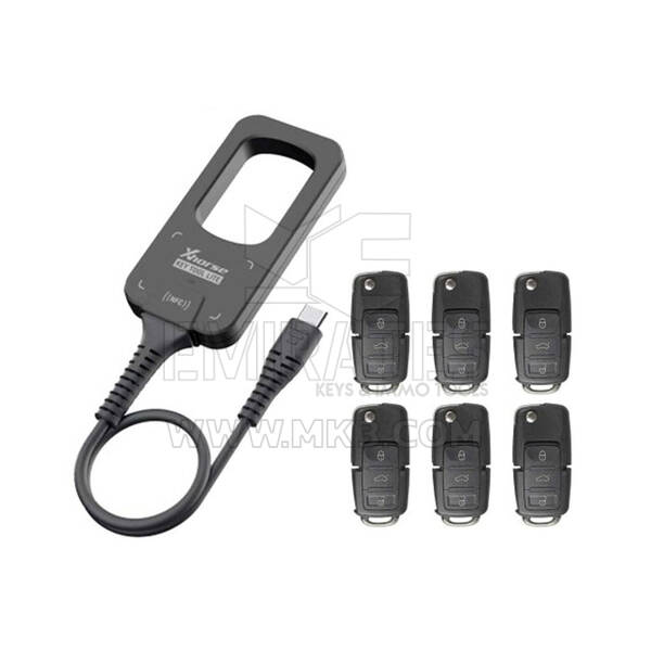 Xhorse VVDI Bee Key Tool Lite XDKML0EN + Gift 6pcs XKB501EN Controles remotos com fio